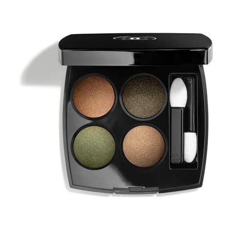 chanel les 4 ombres blurry green|Chanel 4 ombres tweed.